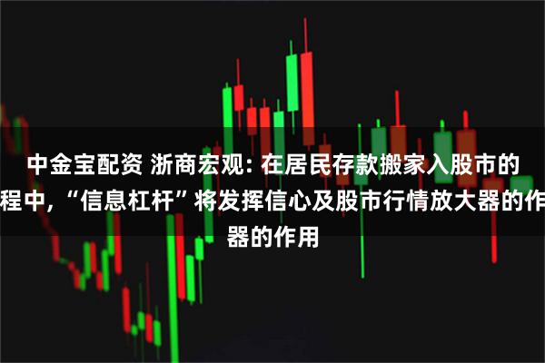 中金宝配资 浙商宏观: 在居民存款搬家入股市的过程中, “信息杠杆”将发挥信心及股市行情放大器的作用